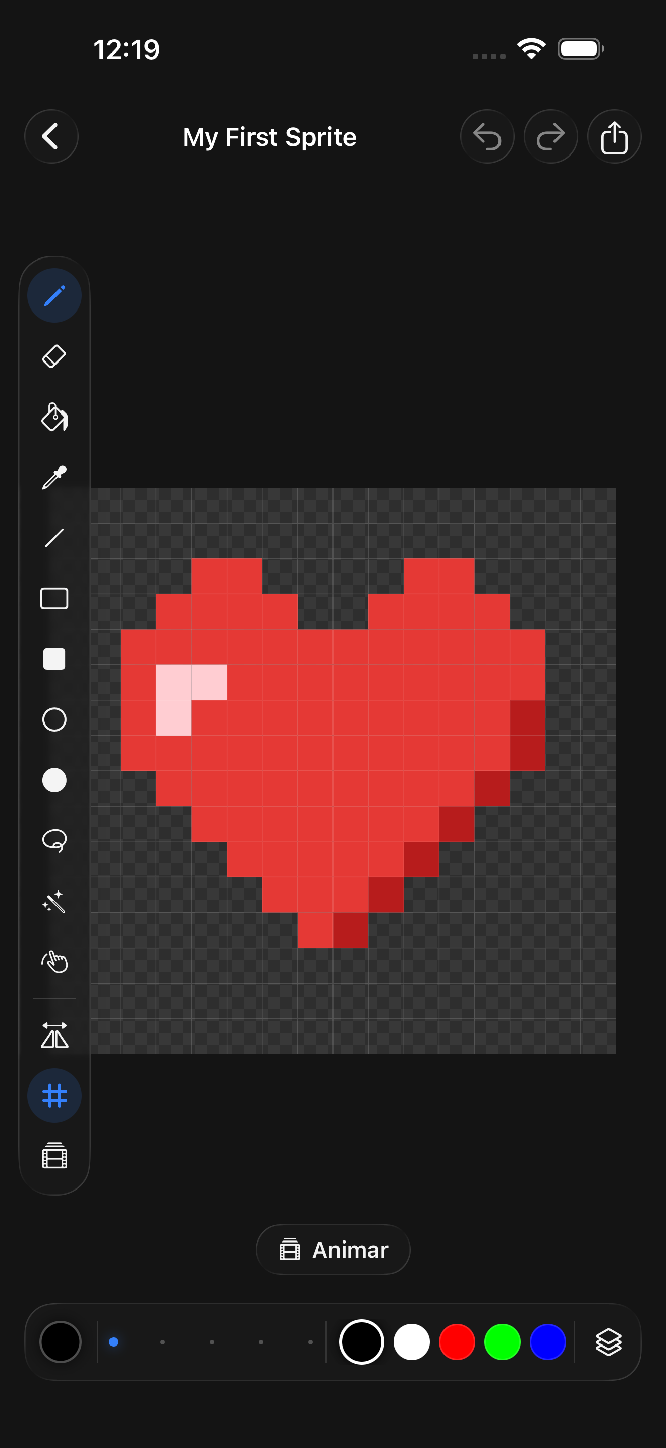 Pixel editor